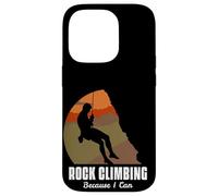 Carcasa para iPhone 14 Pro Funny Rock Climbing Mountaineering Rock Climber Gift