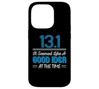 Carcasa para iPhone 14 Pro Funny Running 13.1 Miles Half Marathon