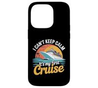 Carcasa para iPhone 14 Pro Funny Sailing I Can't Keep Calm Es mi Primer Crucero