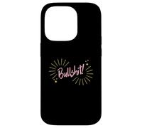 Carcasa para iPhone 14 Pro Funny Sarcastic Adult Joke Womens Cute Pink Bullshit