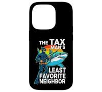 Carcasa para iPhone 14 Pro Funny Spearfishing The Tax Man Shark Diver