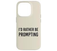 Carcasa para iPhone 14 Pro Funny Vibe Coding AI Agent Developer Prompt Engineer Coder
