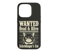 Carcasa para iPhone 14 Pro Funny Wanted Dead and Alive Gato de Schrödinger