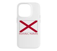 Carcasa para iPhone 14 Pro Gadsden, Bandera de Alabama, Recuerdo de Estados Unidos