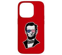 Carcasa para iPhone 14 Pro Gafas de Sol Abraham Lincoln USA