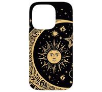 Carcasa para iPhone 14 Pro Galaxy Night Sky Moon Lunar Stars Sun Love