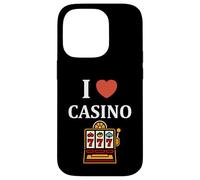 Carcasa para iPhone 14 Pro Gambling Win Jackpot Luck Gambler i Love Casino