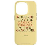 Carcasa para iPhone 14 Pro Game of Thrones When You Play