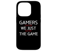 Carcasa para iPhone 14 Pro Gamers Can't Die We Just Restart The Game Funny Gaming Meme