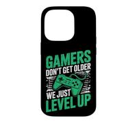 Carcasa para iPhone 14 Pro Gamers Don't Get Older We Just Level Up Funny Gamer Retro