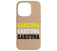Carcasa para iPhone 14 Pro Garifuna Love Garinagu Afro Caribbean Garifuna Bandera Garifuna