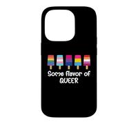 Carcasa para iPhone 14 Pro Gay Pride Flag LGBTQ Some Flavor of Queer Pride Lesbian LGBT