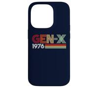 Carcasa para iPhone 14 Pro Gen X 1976 Retro Generation xer Vintage Text Style