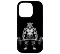 Carcasa para iPhone 14 Pro Genial musculoso Jaguar Bodybuilder Fitness Power Gym
