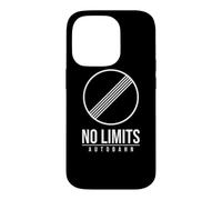 Carcasa para iPhone 14 Pro Germany Autobahn NO Speed Limit Sign Symbol BUNDESAUTOBAHN