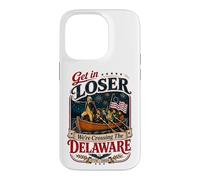 Carcasa para iPhone 14 Pro Get In Loser We're Crossing The Delaware 250th 4th of July