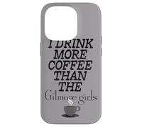 Carcasa para iPhone 14 Pro Gilmore Girls More Coffee
