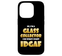 Carcasa para iPhone 14 Pro Glass Collector Idgaf Soft Murrine Functional Hard Glass Art