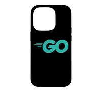 Carcasa para iPhone 14 Pro Go Programming Language con Go Logo Golang desarrolladores