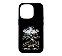 Carcasa para iPhone 14 Pro God Pull You out of The Pit Recovery Faith Design