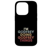 Carcasa para iPhone 14 Pro Godfrey Name Godfrey Personalized Name First Given