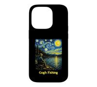 Carcasa para iPhone 14 Pro Gogh Pesca Divertido Pescador Al Aire Libre Lago Arte Go Fish
