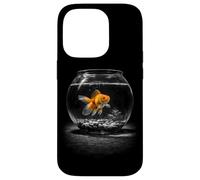 Carcasa para iPhone 14 Pro Goldfish Acuario tazón Escena Mundial submarina