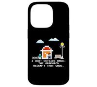 Carcasa para iPhone 14 Pro Gracioso Salí Una Vez Que Los Gráficos No Fueron Tan Buenos
