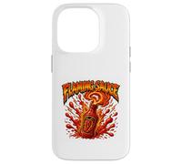 Carcasa para iPhone 14 Pro Gráfico Picante de Salsa flameante Inferno Burst