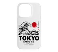 Carcasa para iPhone 14 Pro Gran Ola Arte Japonés Tokio Kanto Japón Ola Retro