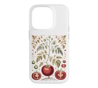 Carcasa para iPhone 14 Pro Graphic Tomato Vintage Botanical Drawing