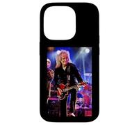 Carcasa para iPhone 14 Pro Guitarrista Brian May Queen & Adam Lambert por Dick Barnatt