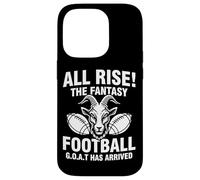 Carcasa para iPhone 14 Pro Ha Llegado All Rise The Fantasy Football Goat, Divertida Cita