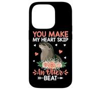 Carcasa para iPhone 14 Pro Haces Que mi corazón dé un vuelco Ante el Latido de una Nutria