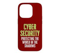 Carcasa para iPhone 14 Pro Hacker ético de Seguridad cibernética protegiendo el Mundo en la Sombra