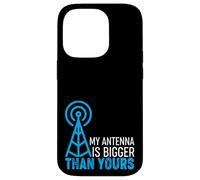 Carcasa para iPhone 14 Pro Ham Radio Operator Saying - My Antenna Is Bigger Than Yours