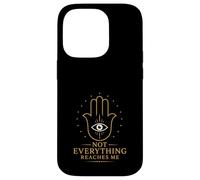 Carcasa para iPhone 14 Pro Hamsa Hand Evil Eye Protección Símbolo Equilibrio Espiritual