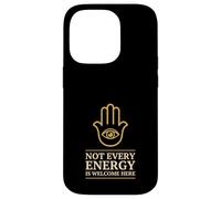 Carcasa para iPhone 14 Pro Hamsa Hand Evil Eye Protección Símbolo Equilibrio Espiritual