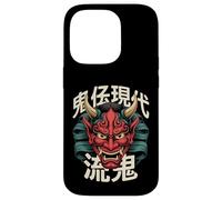 Carcasa para iPhone 14 Pro Hannya Oni Máscara Diablo Yokai Demonio Japonés Tatuaje Máscara Oni