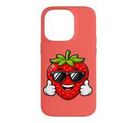 Carcasa para iPhone 14 Pro Happy Strawberry aplaude Summer Cool Vibes