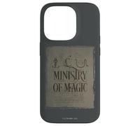 Carcasa para iPhone 14 Pro Harry Potter Ministry of Magic Parchment