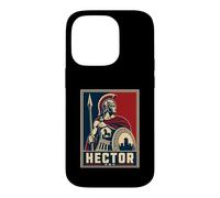 Carcasa para iPhone 14 Pro Héctor Legendario Héroe Troyano Antiguo Guerrero Mitología
