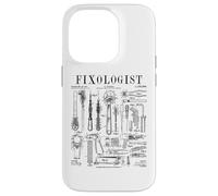 Carcasa para iPhone 14 Pro Herramientas de reparación de automóviles Fixologist Mechanic Vintage Patent Print