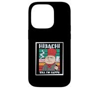 Carcasa para iPhone 14 Pro Hibachi hasta Que Estoy Feliz Teppanyaki Cocina Japonesa Hibachi Fan