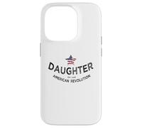 Carcasa para iPhone 14 Pro Hija Revolución Americana Dar Historia USA Star