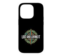 Carcasa para iPhone 14 Pro Hiking Compass Topography Lost and Loving It