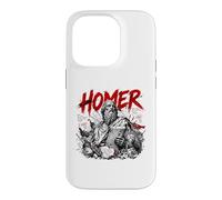 Carcasa para iPhone 14 Pro Homero Antiguo Poeta Griego Odisea Ilíada Saga