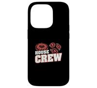 Carcasa para iPhone 14 Pro House Crew Funny Casino Gambling Card Que Trata de un Distribuidor de póquer