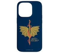 Carcasa para iPhone 14 Pro House of The Dragon Sword with Wings