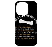 Carcasa para iPhone 14 Pro Hoverboard Checklist Cool & Funny Hoverboard Gift